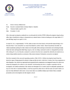 Vehicular Fatality 04/29/2021